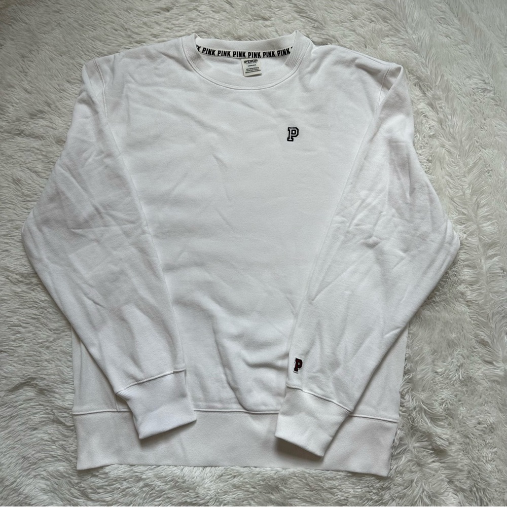 NWOT Vintage Vs Pink Varsity Sweatshirt